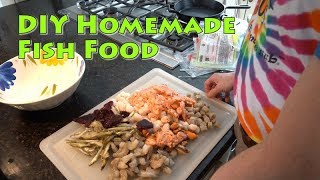 DIY Homemade Fish Food [upl. by Saltzman]