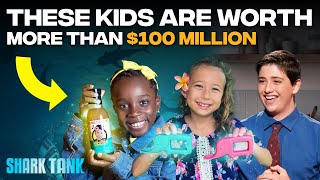 KIDS Who Made MILLIONS  🦈 Shark Tanks TOP 10 RICHEST Young Entrepreneurs 📈 [upl. by Joete739]