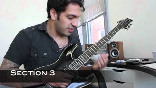 How to play Hangar 18 by Megadeth Guitar Solo Lesson pt2 [upl. by Adaj]