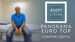 Restonic Scott Living Panorama Super Pillow Top Mattress Comfort Depth 3 [upl. by Jeanette]