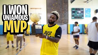 I WON UNANIMOUS MVP 5V5 BASKETBALL IN NYC CHAMPIONSHIP [upl. by Yorgerg724]