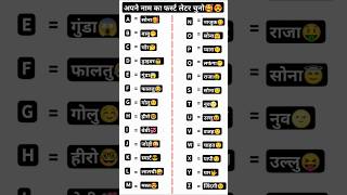 🎉अपने नाम का फर्स्ट लेटर चुनो😝 select a one alphabet 😎 comment your cute alphabet🤫 [upl. by Sweeney]