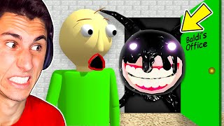 Roblox Doors KILLED BALDI  Baldi’s Basics [upl. by Ayotna]