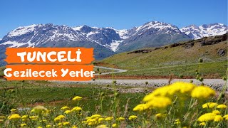 TUNCELİ GEZİLECEK YERLER I Bir Şehrin En Güzel Detayları Tunceli Gezisi [upl. by Agathe]