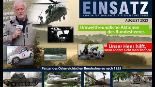 EINSATZ Magazin  AUGUST 2023 [upl. by Aicnom]