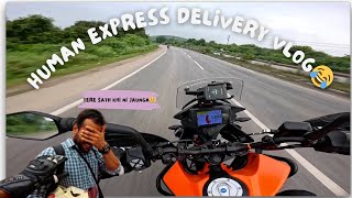 Express Delivery Gone wrong😂 drvjmotovlogs [upl. by Florin237]