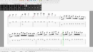 Fairy Tail Guitar tab \ tutorial  Released Power [upl. by Casanova]