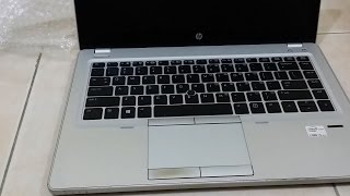 Used HP Elitebook Folio 9470M Unboxing Ebay [upl. by Ellecrag]