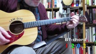 St James Infirmary tenor guitar thumb picking [upl. by Rosner]