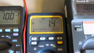 Measuring a short current pulse with a multimeter [upl. by Lynnworth84]