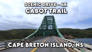 🌲 Majestic Cabot Trail Epic 4K Drive in Cape Breton Island Nova Scotia 🚗🌊 [upl. by Auqenwahs]