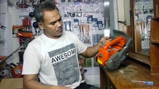 Review JonCutter 2500 Top Handle Chainsaw [upl. by Nauqram]