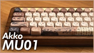 Akko MU01  Akko Made a Wooden Keyboard [upl. by Enoch]