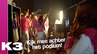 Backstage fun tijdens de K3 Show  K3 vlog 88 [upl. by Ikila]