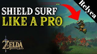 Zelda Breath of the Wild How to Shield Surf Like a Pro [upl. by Melba972]