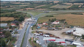 Brza saobraćajnica od E75Mala KrsnaPožarevacVeliko GradišteGolubac [upl. by Solracsiul384]