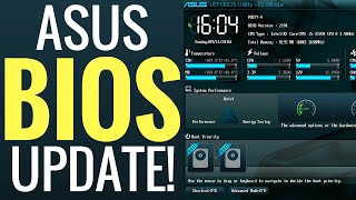 How to Update ASUS Motherboard BIOS  P8Z77V [upl. by Drawd]