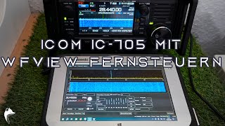 ICOM IC705 mit wfview fernsteuern [upl. by Phail]