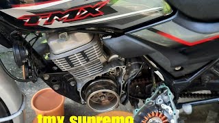 honda tmx supremomatigas ang kick starter anu ang dahilanpanuorin mo ito [upl. by Yenaj777]