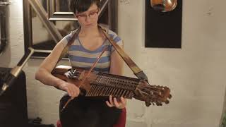 First tune on my new nyckelharpa built by Hasse Gille [upl. by Harahs]