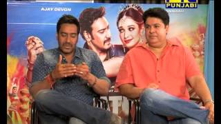 AJAY DEVGAN SAJID KHAN amp TAMANNAAH ON PTC PUNJABI PART 3 OF 4 [upl. by Qiratla]