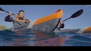 KAYAK GONFLABLE RANDONNÉE STRENFIT X500 ITIWIT  TOURING INFLATABLE KAYAK [upl. by Solomon]