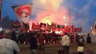 CURVA SUD MILANO  Chants against Napoli [upl. by Drusie]