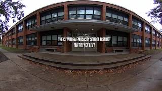 Cuyahoga Falls City School District Emergency Levy 360 Video [upl. by Alicia487]