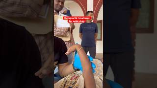 Chiropractic treatment for wrist drop drrajneeshkant worldfamouschiropractor [upl. by Diba]