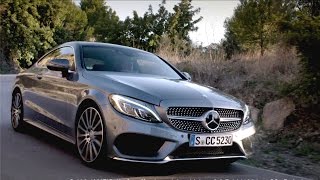 The new CClass Coupé On a perfect mile  MercedesBenz original [upl. by Pierette]