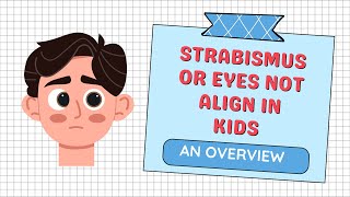 Strabismus Eye Misalignment Cross Eyes Eye Alignment [upl. by Ahsot]