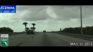 Orlando FL to Hometead FL Florida Turnpike Time Lapse Drive [upl. by Akcirehs731]