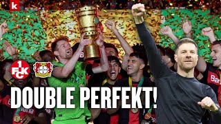 Leverkusen holt das Double „Kein glanzvoller Sieg aber souverän“ I DFB Pokal [upl. by Notyep736]