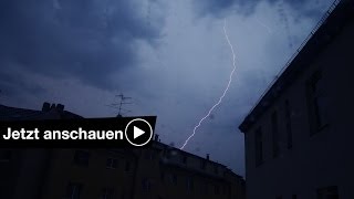 GEWITTER UND BLITZE FOTOGRAFIEREN  TIPPS UND TRICKS [upl. by Caty]