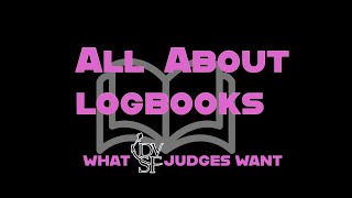 All About Logbooks [upl. by Nwahsir184]