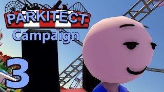 Parkitect Campaign  Part 3  SPINNING COASTER [upl. by Adian664]