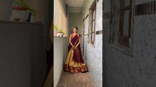 Minivlog341 🪔Diwali celebration in new home❤️Half saree for this festival🤩 diwali diml food [upl. by Imer763]