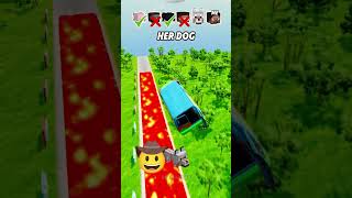 Help Me Get My Crush Attention In A Car Jump Challenge 🚗 🌋 shorts beamngdrive [upl. by Anirdna]