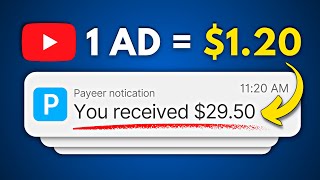 Earn 120 PER AD Watched  Make Money Online [upl. by Harlow]