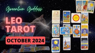 LEO TAROT quotA MYSTERIOUS NEW OPPORTUNITYquot OCTOBER 2024 [upl. by Airdnassac]