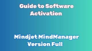 Mindjet MindManager License Installation Steps for Activation and Download [upl. by Ahsinat]