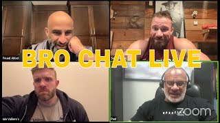 BRO CHAT LIVE OLYMPIA EDITION  Fouad Abiad Seth Feroce Iain Valliere amp Paul Lauzon [upl. by Feeley]