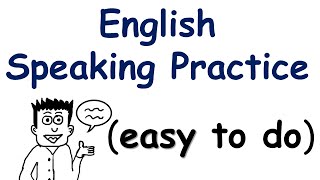 English Speaking Practice very easy to do [upl. by Ahsikal680]