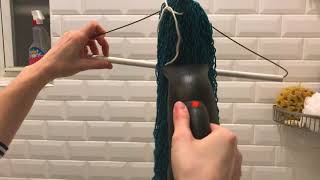 How To Steam Straight Frogged Yarn [upl. by Monarski]