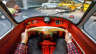 1959 Messerschmitt KR200 02 MT  POV REVIEW [upl. by Clauddetta]