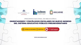 Programa Nacional de inducción a Orientadores y Psicólogos Escolares [upl. by Myrta742]