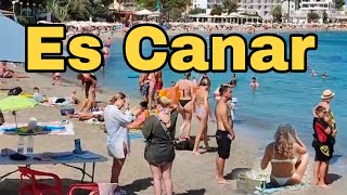 Es Canar Beach Ibiza  playa Es Cana Spain [upl. by Norha242]