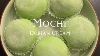 Selembut Sutra RESEP MOCHI DURIAN CREAM [upl. by Caputto]