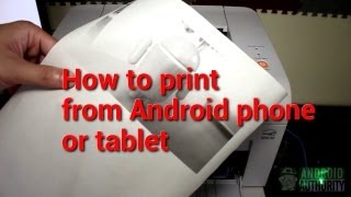 How to print from your Android phone or tablet [upl. by Amabil]