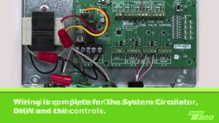 How To Wire a System Circulator to a Taco Zone Valve Control ZVC [upl. by Enetsirk]